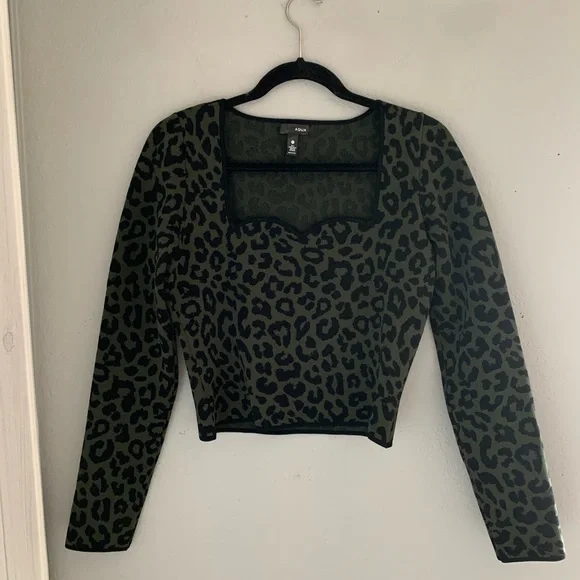 AQUA animal print sweater - Picture 2 of 7